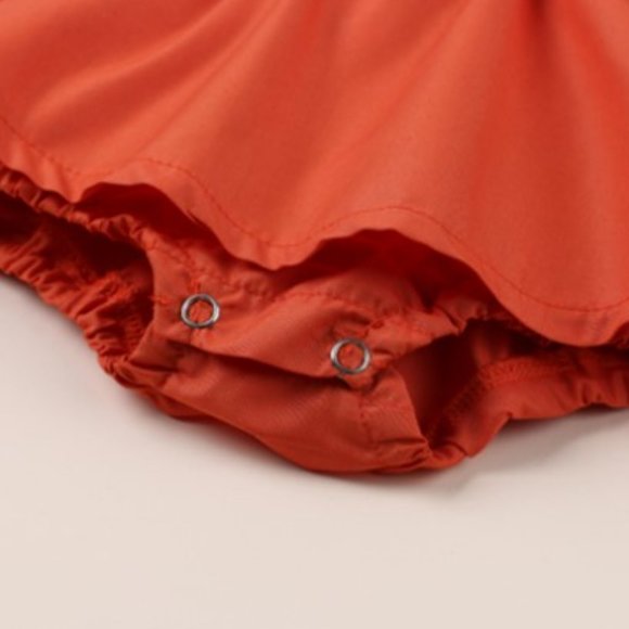 Fox Romper Thanksgiving Birthday Dress Outfit Safari Wild One Birthday Easter - Picture 5 of 9